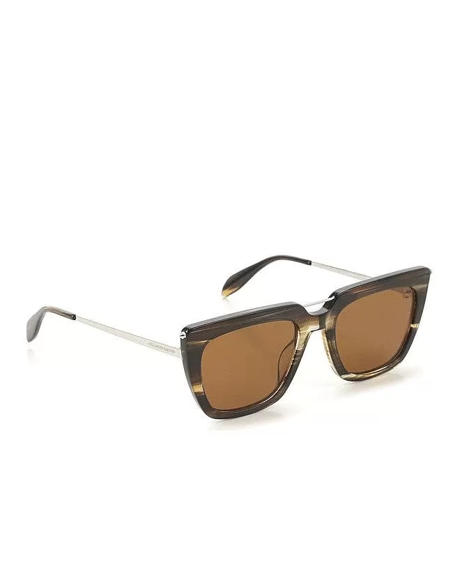 Alexander McQueen AM0169S 003 Sunglasses