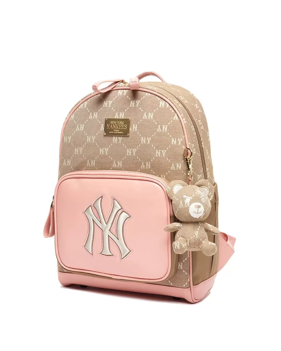 MLB Monogram DIA Kids Backpack New York Yankees