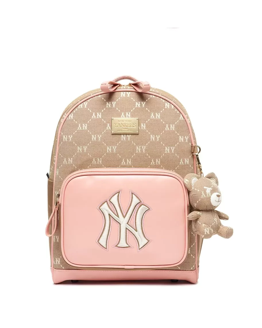 MLB Monogram DIA Kids Backpack New York Yankees