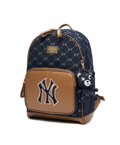MLB Monogram DIA Kids Backpack New York Yankees