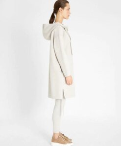 'S Max Mara Light Gray Adesso Zip-Up Hoodie