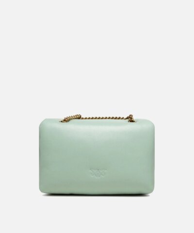 Pinko Mini Love Bag Puff Summer Pins, Aqua Green