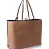 Tory Burch McGraw Leather Tote, Baguette