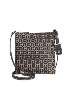 Tommy Hilfiger Julia Monogram Jacquard North South Crossbody