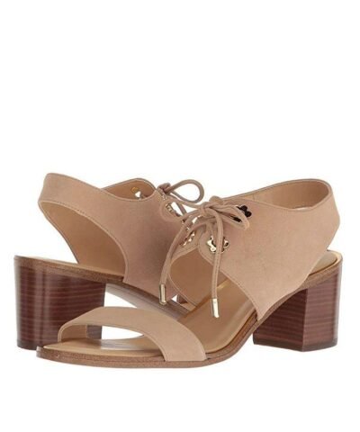 MICHAEL Michael Kors Women's Blue Estela Mid Sandals