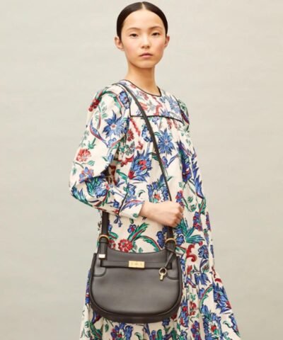 Tory Burch Lee Radziwill Saddlebag