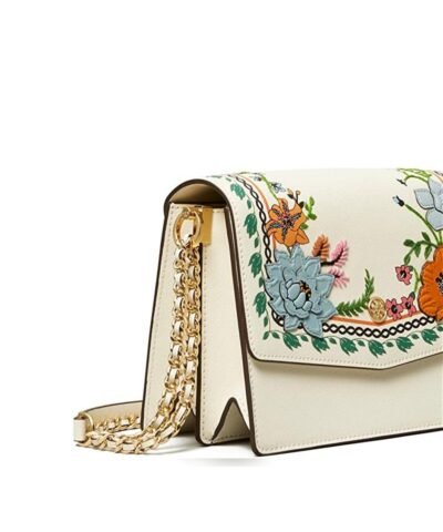 Tory Burch Robinson Applique Convertible Shoulder Bag