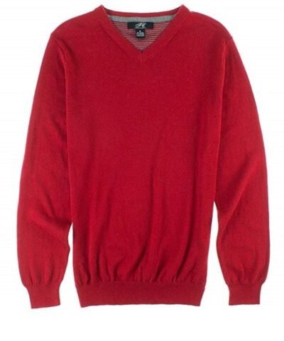 Foxcroft Men's Cashmere Blend V-Neck Sweater