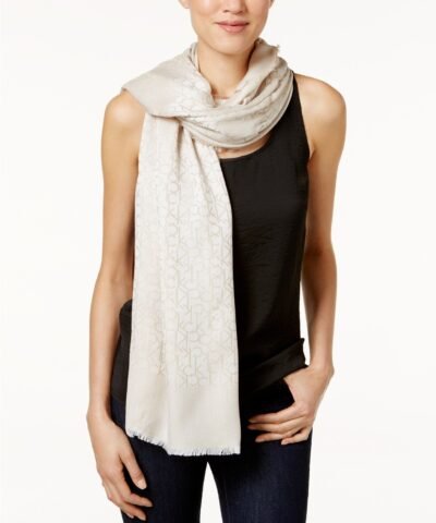 Calvin Klein Border Logo Scarf