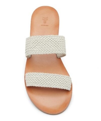 FRYE Ruth Woven Slide Sandals