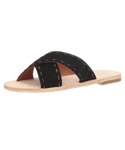 Frye Women's Avery Pickstitch Crisscross Slide Sandals