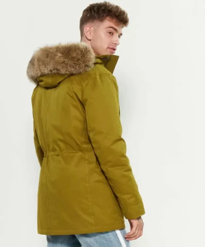 Parka London Compton Faux Fur-Trimmed Core Parka