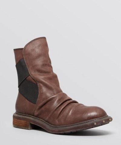 Naya Women's Brown Booties - Retro