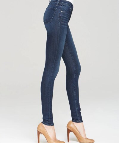 J Brand Mid Rise Super Skinny Jeans in Fix