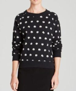 Moschino Women's Pearl Print Sweatshirt