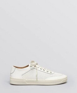 VIA SPIGA Flat Lace Up Sneakers - Gitana Perforated-VIA SPIGA-Fashionbarn shop