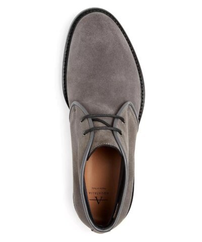 Aquatalia Men's Rinaldo Weatherproof Suede Chukka Boots
