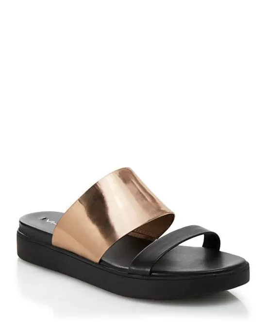 VIA SPIGA Carita Flat Slide Sandals