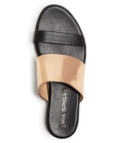 VIA SPIGA Carita Flat Slide Sandals-VIA SPIGA-Fashionbarn shop