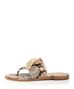 VIA SPIGA Flat Thong Sandals - Terrin Tassel-VIA SPIGA-Fashionbarn shop