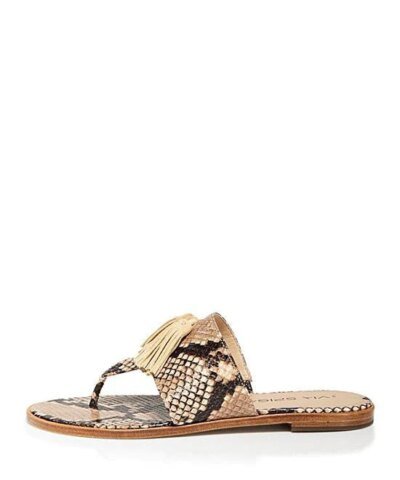 VIA SPIGA Flat Thong Sandals - Terrin Tassel-VIA SPIGA-Fashionbarn shop