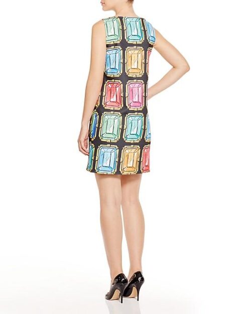 Boutique Moschino Jewel Print Dress