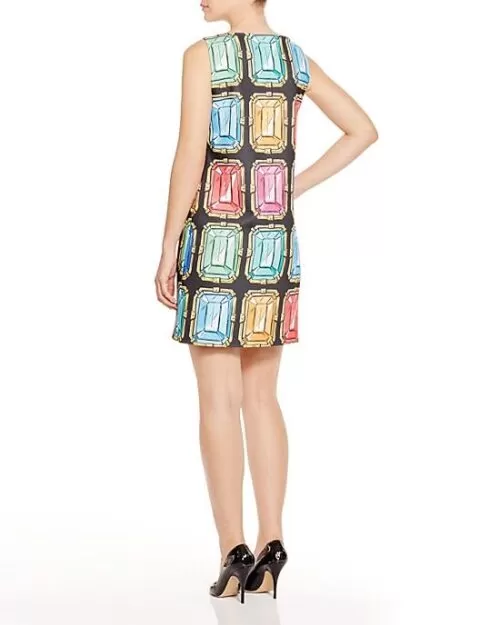 Boutique Moschino Jewel Print Dress