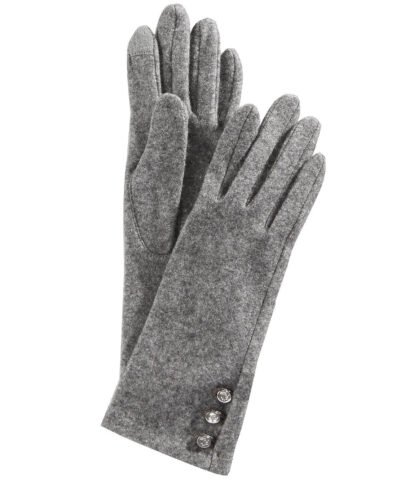 Lauren Ralph Lauren Three-Button Touch Gloves