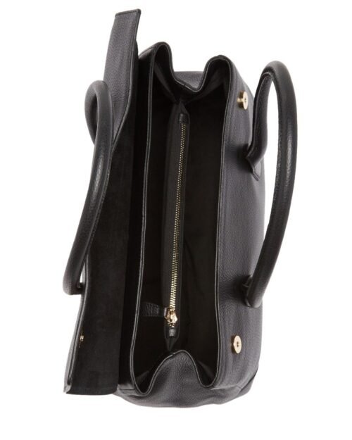 Roberto Cavalli Foldover Leather Shoulder Bag