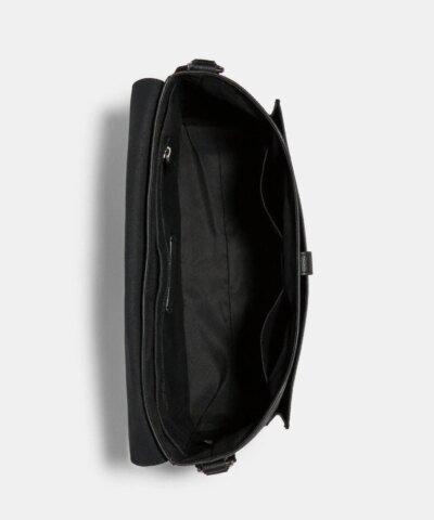 Coach Hudson Messenger With Horse And Carriage Print