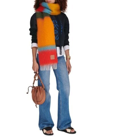 Loewe Anagram Logo-Embroidered Cotton-Jersey Hoody