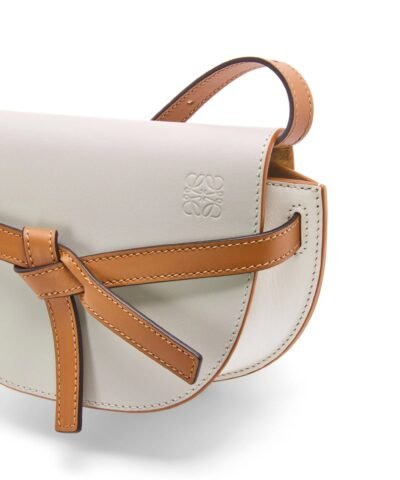 Loewe Mini Gate Dual Bag in Soft Calfskin
