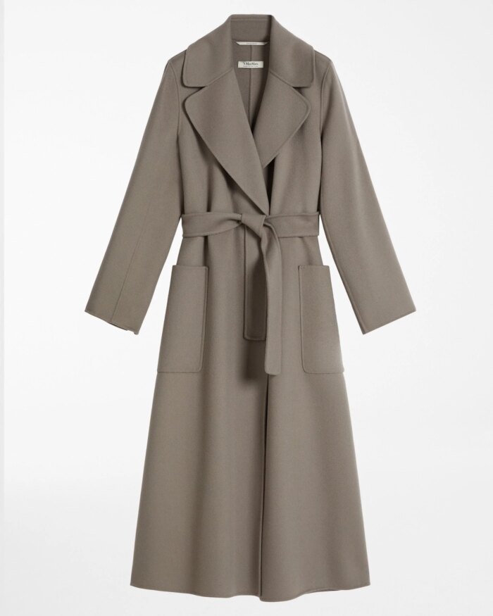'S Max Mara Wool Coat, Medium Grey