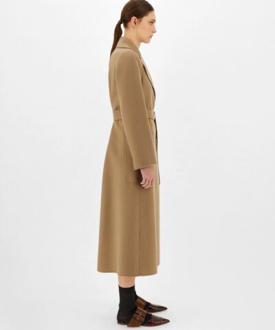 'S Max Mara Wool Coat, Gold