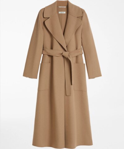 'S Max Mara Wool Coat, Gold