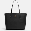 Coach Reversible City Tote With Horse And Carriage Print