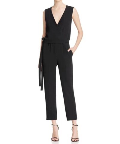 Theory Women's  Alvmie Admiral Crepe Jumpsuit