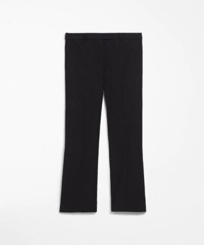 'S Max Mara Stretch Cotton-Blend Trousers