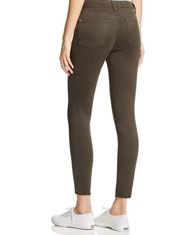 DL1961 Jessica Alba No. 2 Trimtone Skinny Ankle Jeans in Grassland