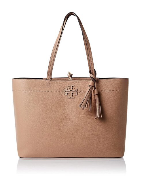 Tory Burch McGraw Leather Tote, Baguette