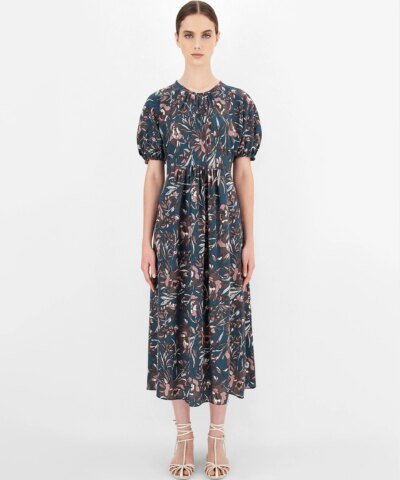 'S Max Mara Silk Crepe de Chine Dress