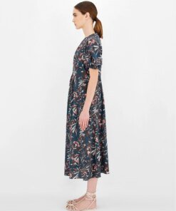 'S Max Mara Silk Crepe de Chine Dress