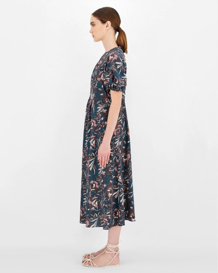 'S Max Mara Silk Crepe de Chine Dress