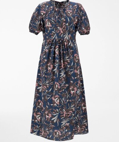 'S Max Mara Silk Crepe de Chine Dress