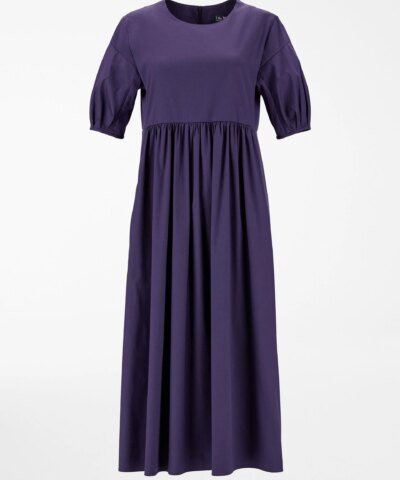 'S Max Mara Cotton Poplin Purple Dress
