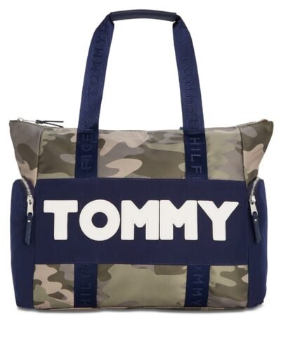 Tommy Hilfiger Nylon Sporty Camo Tote