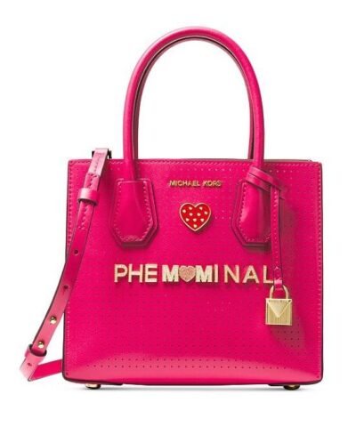 MICHAEL Michael Kors Phemominal Mom Perforated Mercer Medium Crossbody