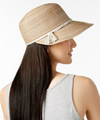 August Hat CO Packable Glitter Accented Framer Hat