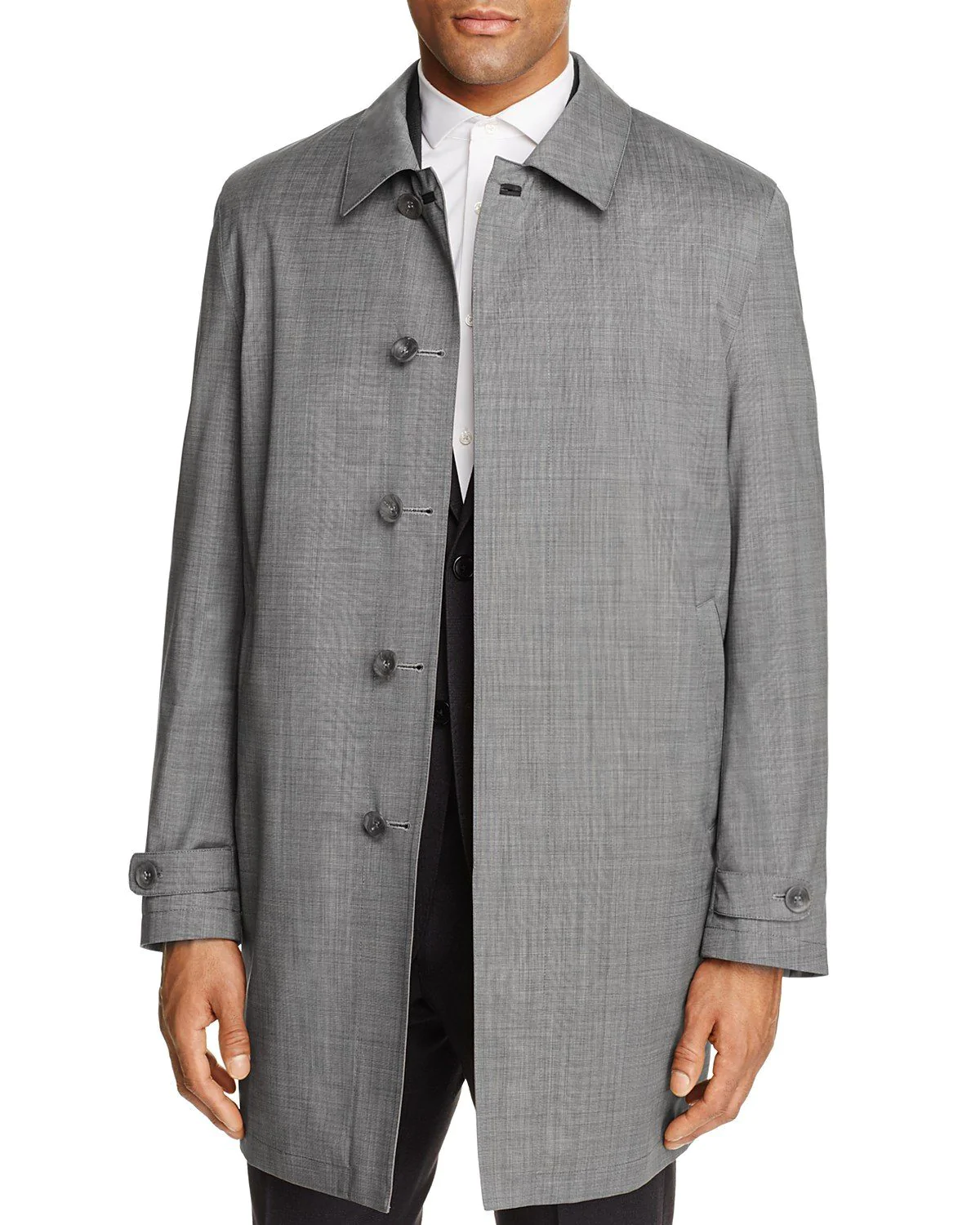 Canali Men's Reversible Classic Fit Short coats