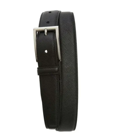 Prada Men's Saffiano Leather Belt